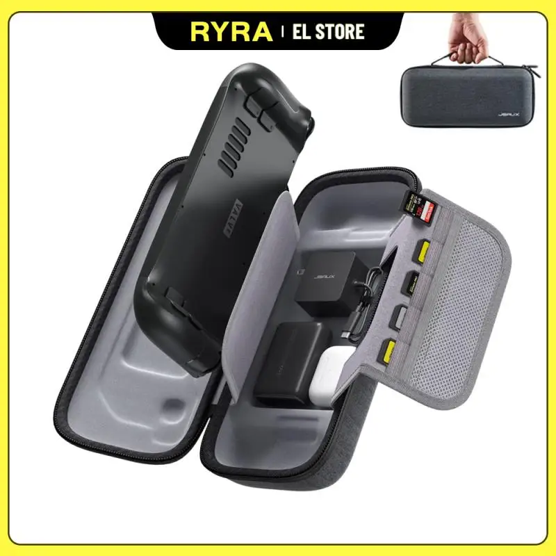 

RYRA Carrying Case For Steam Deck Protective Hard Case Portable Travel Case For Steam Deck Accessories Game Console Storage Case