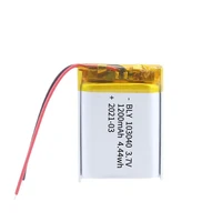 rechargeable battery high capacity 103040 3 7v 1200mah polymer lithium battery for ps4cameras gps navigatorbluetooth speakers