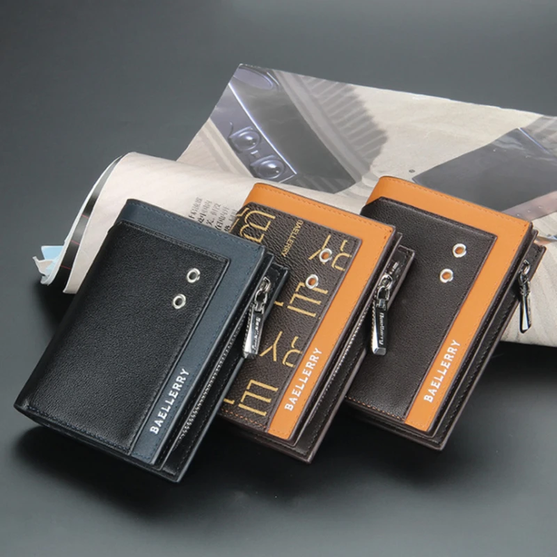 

Женские кошельки на молнии, новая модная кредитница из искусственной кожи, Классический женский кошелек, кошелек на молнии для дам