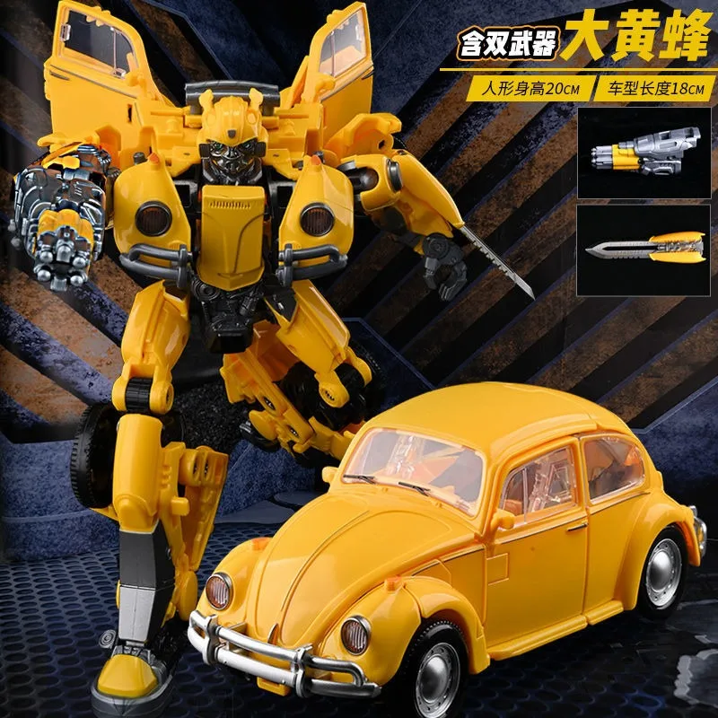 Игрушки-трансформеры, желтая пчела, модель BMB H6001-3, экшн-фигурка, робот-трансформер, модель из сплава, боевой жук, автомобиль, персонаж фильма, подарок