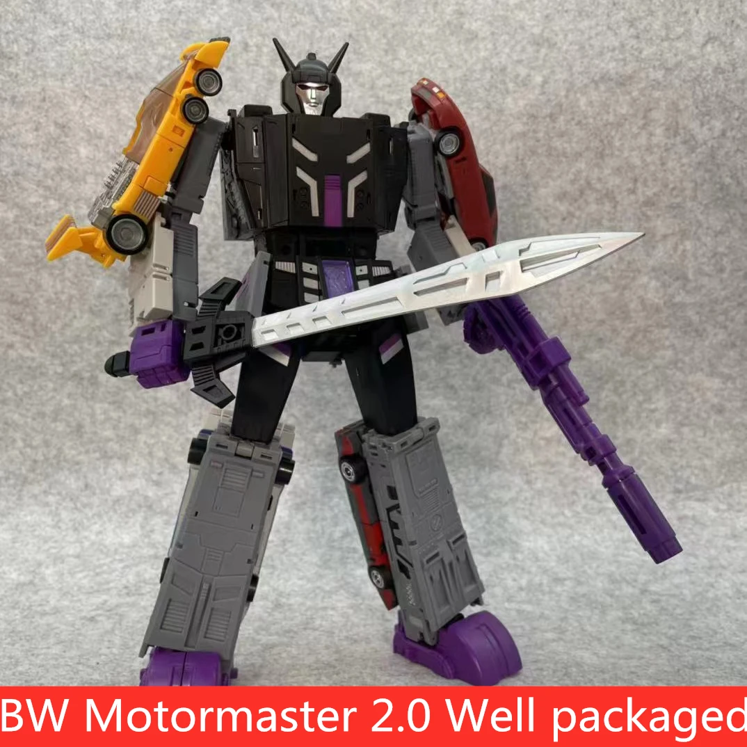 

Transformation 5in1 BW-001 BW-002 BW003 2.0 Motormaster Menasor Breakdown Wildrider BW Car Master BW001 BW002 Action Figure