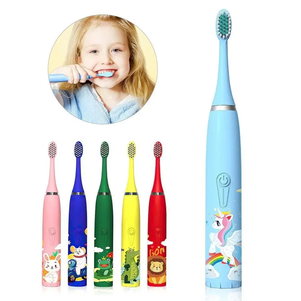 

Pwgwys Home Camping Soft Hair 4th Gear 1w Usb Toothbrush No Timing Fans Power Bank Fashion