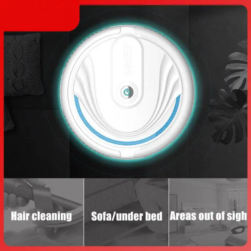 

Smart Robot Vacuum Cleaner Small Vacuum Cleaners Sweeping Robot Floor Dirt Auto Cleaning Tools USB Rechargeable Cleaning Machine