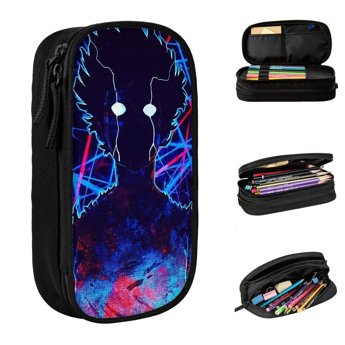 Case Horror Anime Pen Box Bag Girls Boys Big Capacity School