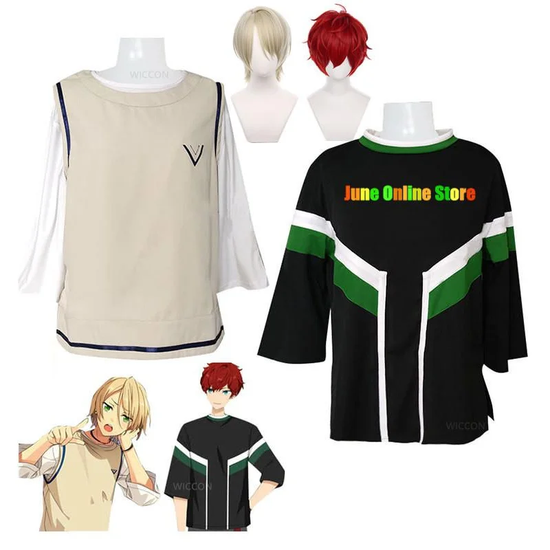 

Game Ensemble Stars Amagi Hiiro Shiratori Aira Cosplay Daily Wear Uniform Activity Party Role Play Clothing