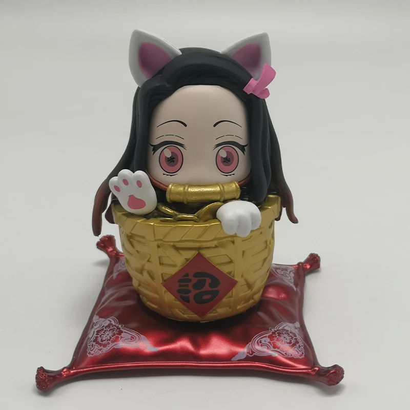

Amine Demon Slayer bring wealth Kamado Nezuko Static Action Figure Toys