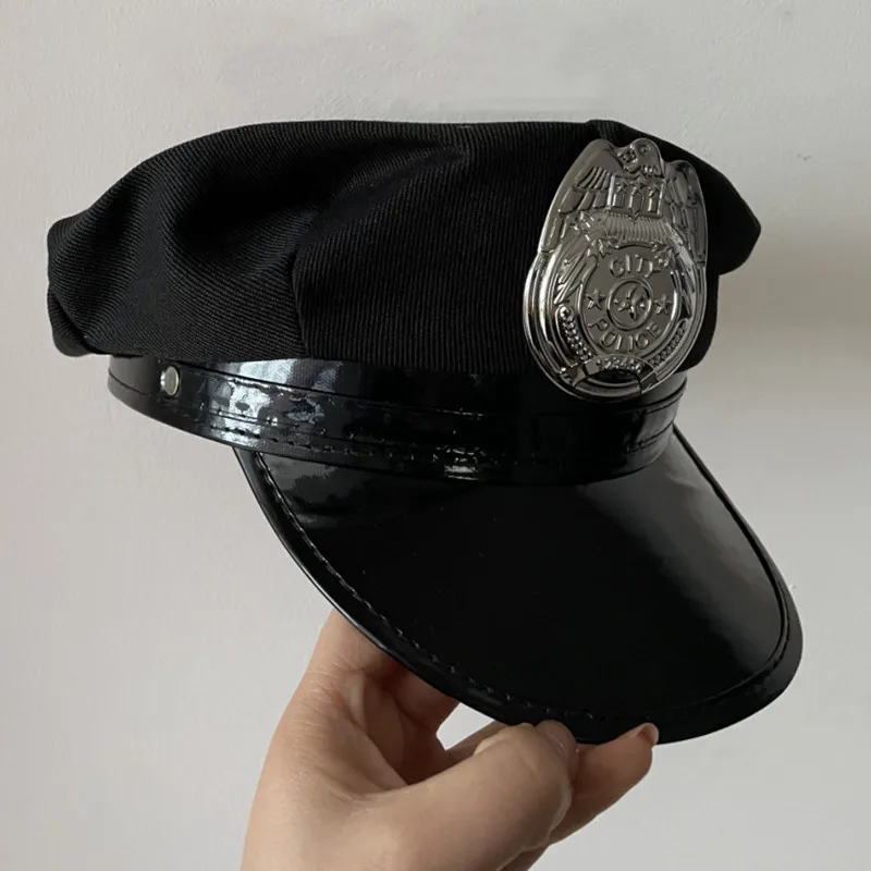 Мужской блестящий костюм кошки из искусственной кожи с шапкой и перчатками