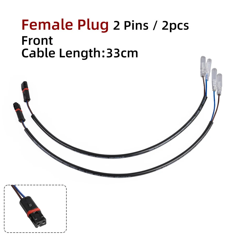 

F900GS R1250GS R1300GS адаптер проводки указателя поворота мужской женский разъем провода для BMW S1000R S1000XR M1000RR M1000XR 19-2025