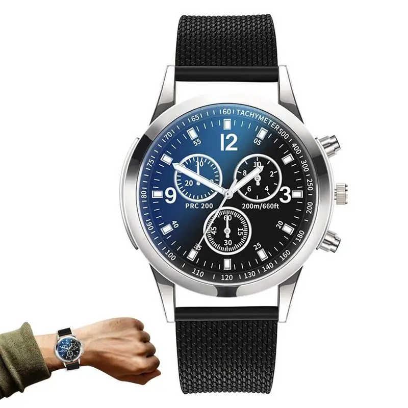 

Mens Quartz Watch Stainless Steel Waterproof Fashion Wrist Watch Stainless Quartz Wristwatches Men's Business Watches Luxury