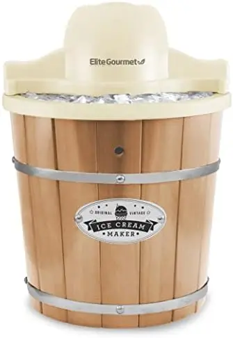 

4 quart Old Fashioned Ice Cream Maker, Pine Bucket