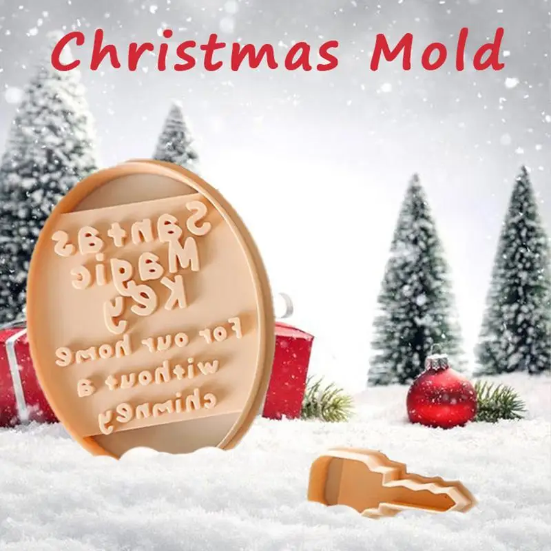 Форма для рождественского печенья s силиконовый штемпель варенье шоколад