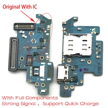 20 Pcs Original USB Schnelle Lade Dock-anschluss Flex Kabel Für Samsung A80