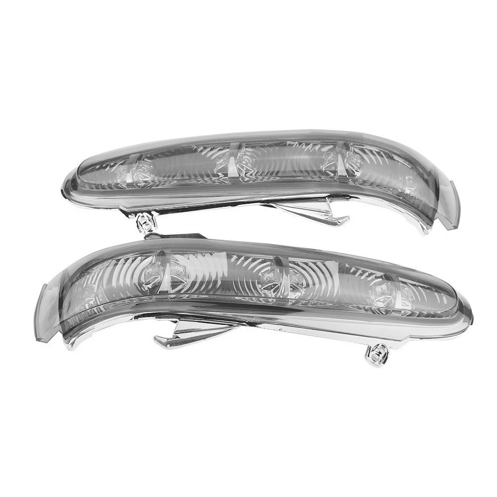 

Pair Rear View Side Mirror Lamp Indicators Turn Signal Light For Mercedes Benz S/CL Class W220 W215 1999-2003 Smoke