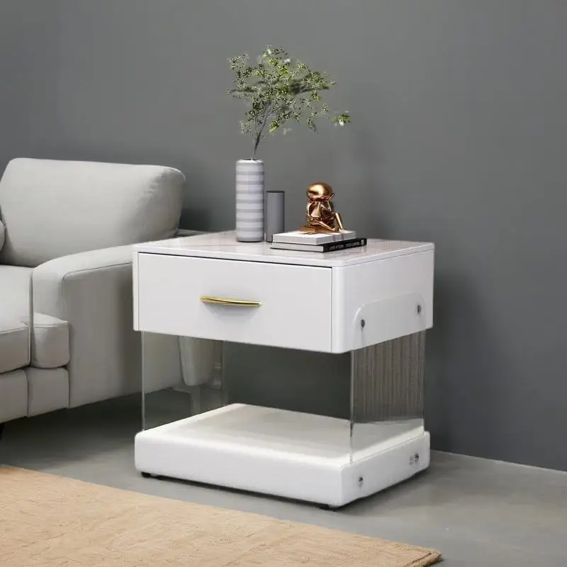 Торцевые столики тумбочка шкафы для спальни хранения плавающий стол ящик