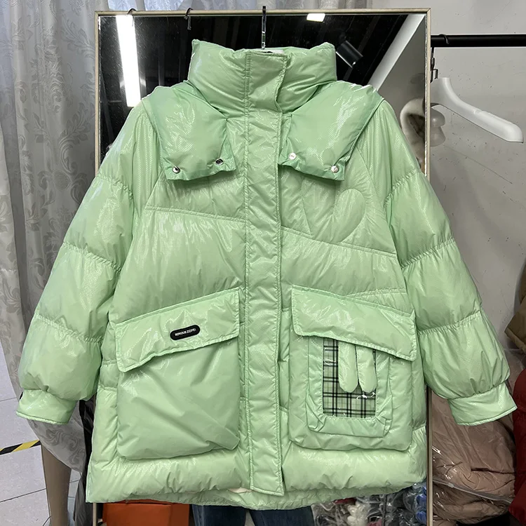 New Women Down Jacket Casual Style Autumn Winter Coats And Parkas Female Outwear