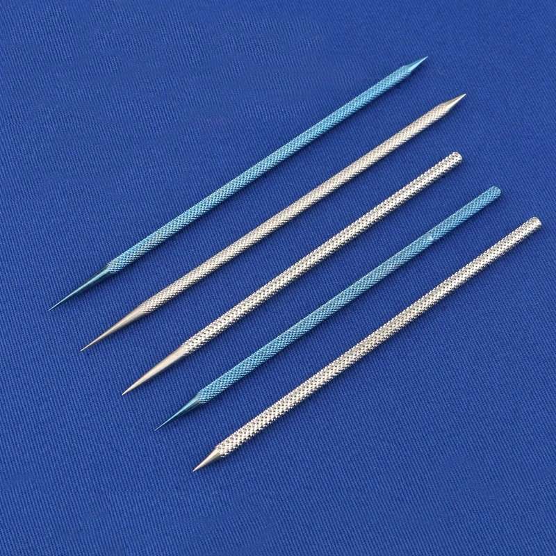 

Ophthalmic stainless steel titanium alloy tear point dilator line carving opening tool