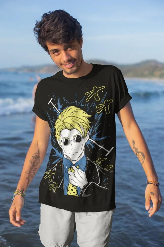 Мягкая футболка JJK из аниме джутсу касин наньами кенто Подарочная рубашка годжо