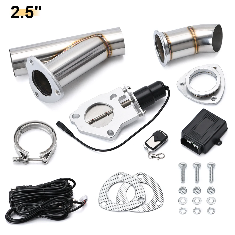 

2 "2,25" 2,5 "3" Электрический нержавеющий Выпускной вырез вырезанный клапан/переключатель с пультом дистанционного управления Набор аксессуаров для автомобиля