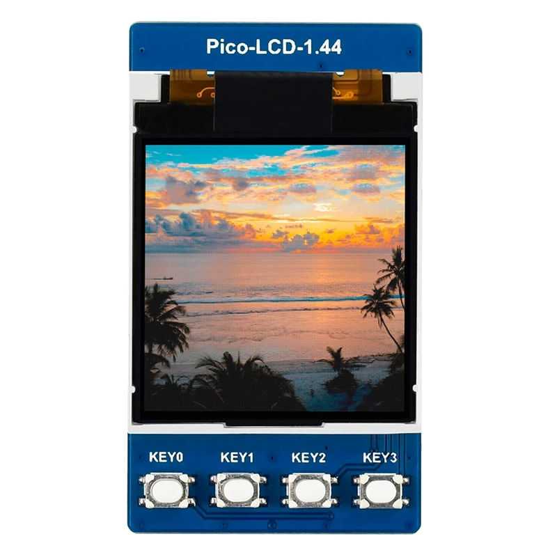 

Waveshare 1.44Inch LCD Display Module For Raspberry Pi Pico, 128X128 Resolution TFT Display Panel 65K RGB Display Color