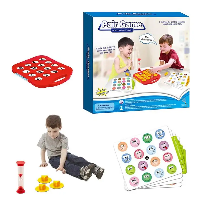 

Игра в шахматы Монтессори с памятью, развивающая цветная игрушка для познавательных способностей, подходящая головоломка для детей, подарк...