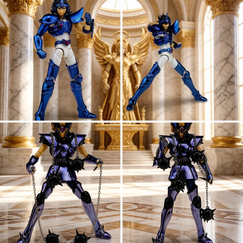Фото Фигурка Saint Seiya Myth Cloth MST Model EX: Серебряные Святые Сагитта, Птолемей и Керберус. Аниме-модель, игрушка, подарок. В наличии. №1