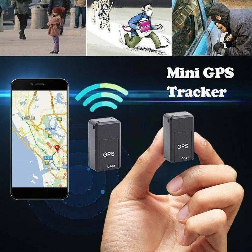 

GF-07 Car Real Time Tracking Magnetic SIM Message Positioner Daily Waterproof Car Kids GSM GPRS Locator Device Automobile Parts