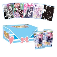 goddess story cards anime character emilia tokai teio akemi homura xr hot stamping glitter fluorescent collection cards toys
