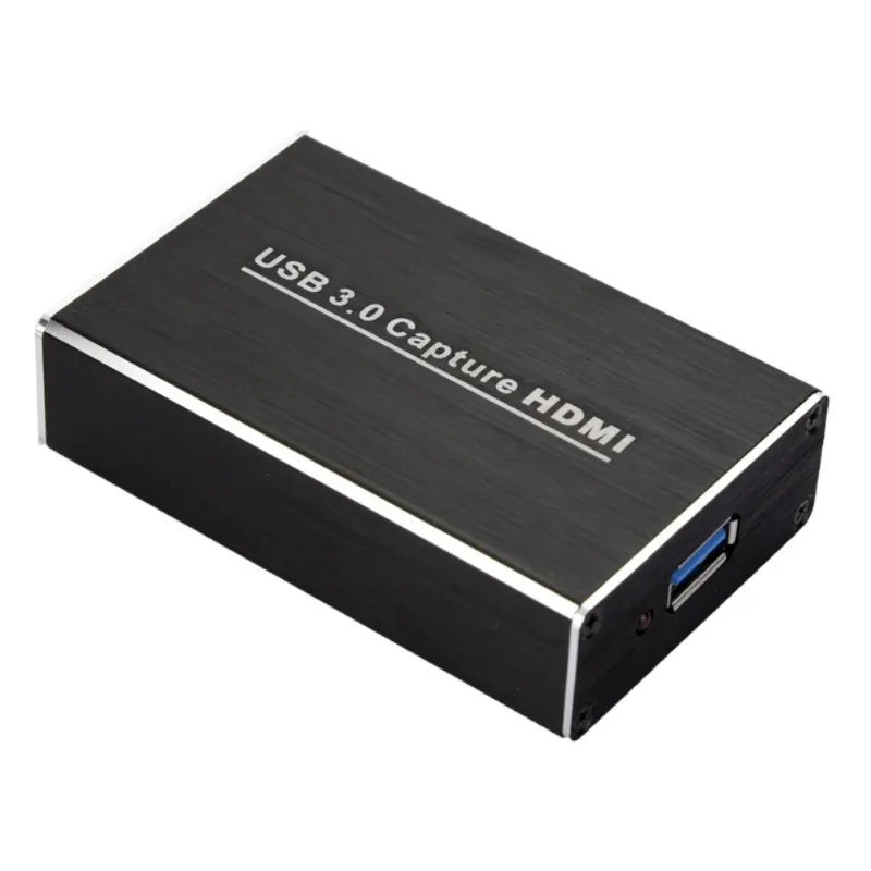 

Карта видеозахвата высокого разрешения USB3.0, устройство для захвата видео, с HDMI разъемом, для мобильных игр, конференций, прямых трансляций, коробка для коллекционирования