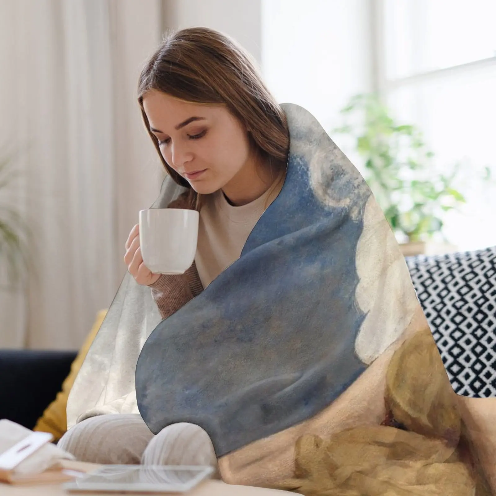 Крылатая фигура — одеяло Abbott Handerson Thayer