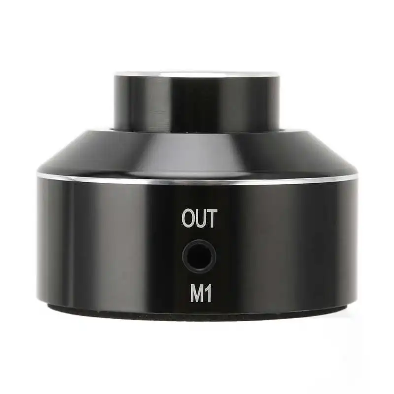 

Volume Control Knob Bottom Foam Pads CNC Machining Plug and Play M1 Aluminum Alloy 3.5mm Volume Adjust Knob for Speaker for