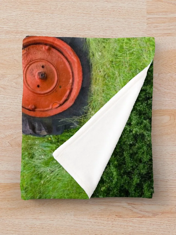 Allis оранжевое тракторное одеяло плед на диван пушистые мягкие Роскошные пледы