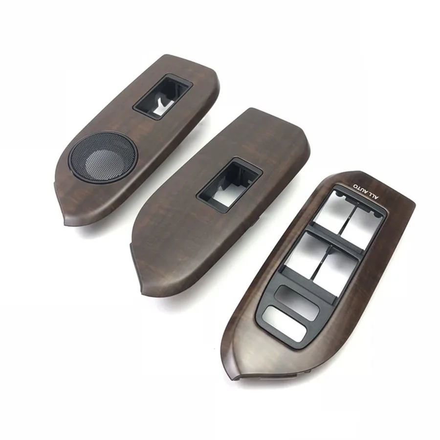 1 шт. Кнопка стеклоподъемника под дерево панель переключателя крышка рамы для Toyota