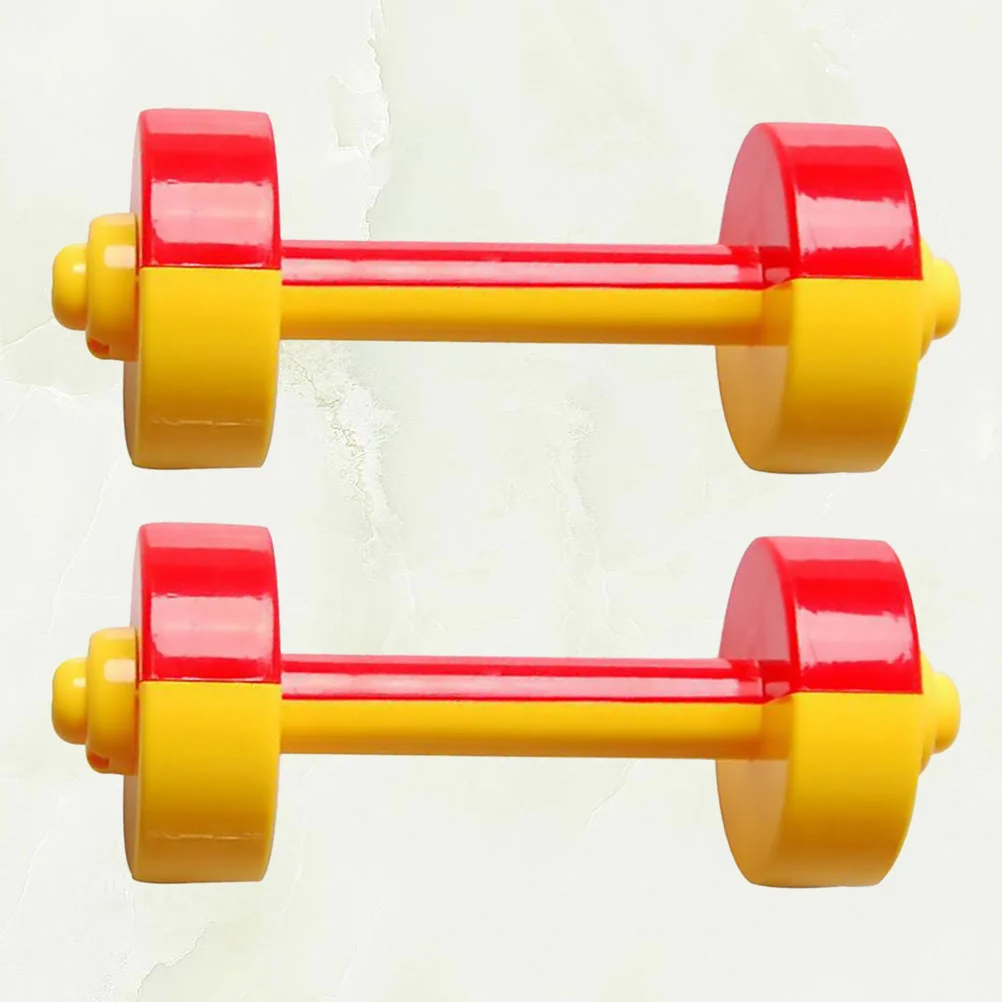 

1 Pair Kids Dumbbells Exercise Fitness Dumbbell for Home Gym Workouts Strength Training Free Weights for Men Toddler ( Red+