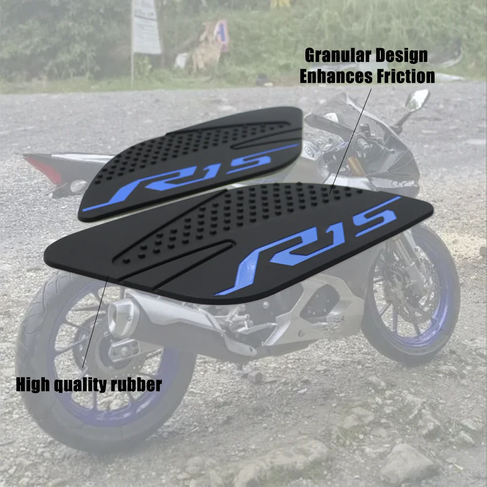Защитные наклейки для бака мотоцикла Yamaha YZF R15 V2 V3 R 15 YZFR15 2017 2018