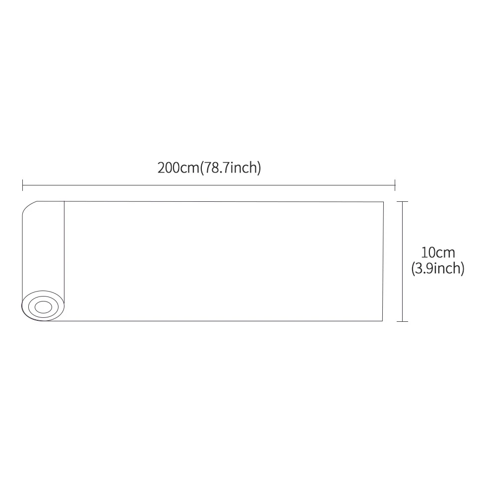 Самоклеящаяся наклейка для плитки с бортами 2 м