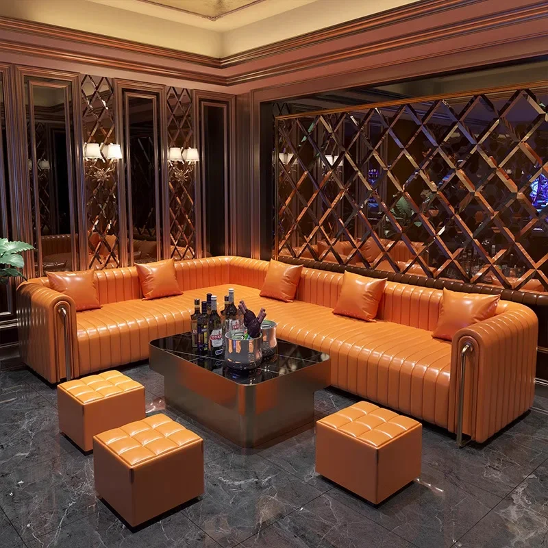 Коммерческая мебель бар КТВ-бокс U-образный L-образный стенд диван прозрачный