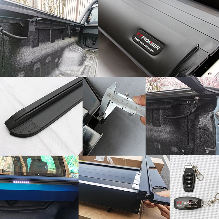 Простая установка выдвижная крышка ролика захвата электрическая Tonneau для Triton l200