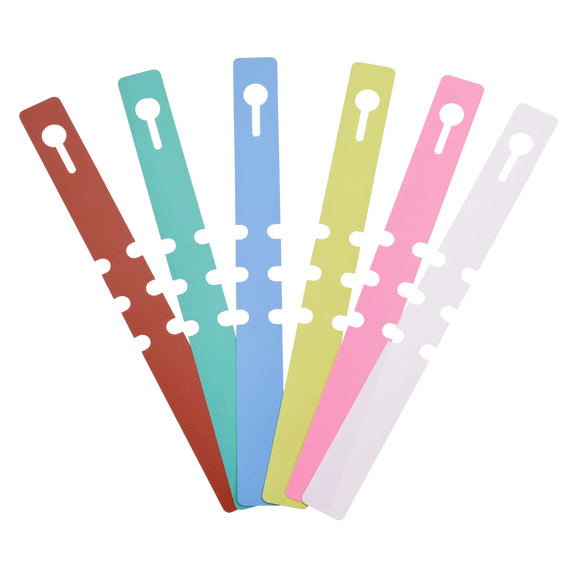 

Uxcell PVC Plant Label Stake 21 x 2 cm Water Resistant for Garden 6 Color Total Pack of 120 Pcs