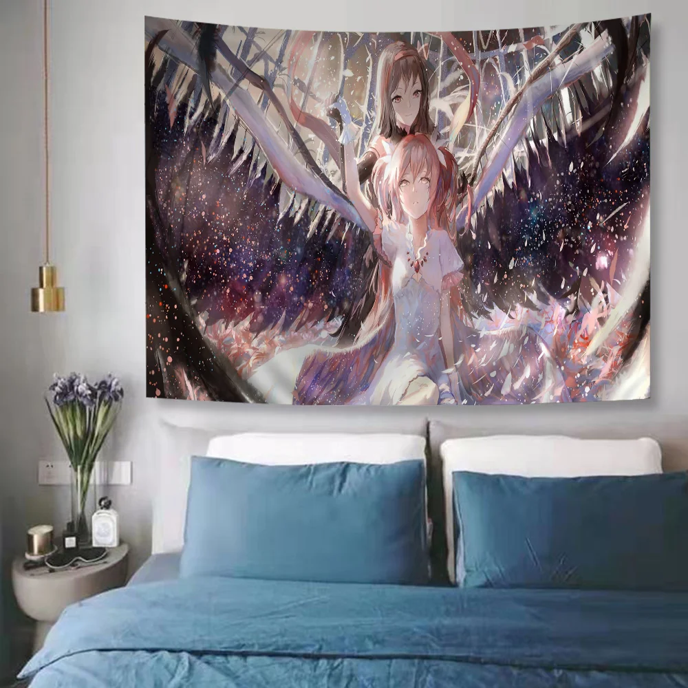 Милый P-Puella M-Magi M-Madoka M-Magica подвесной богемный гобелен настенный Мандала дешевый
