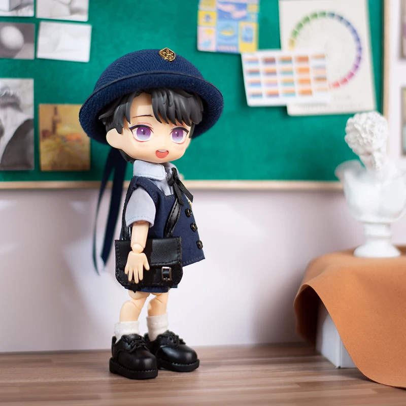 Одежда для куклы HOUZIWA OB11 школьная форма костюм ГК 1/12 Bjd
