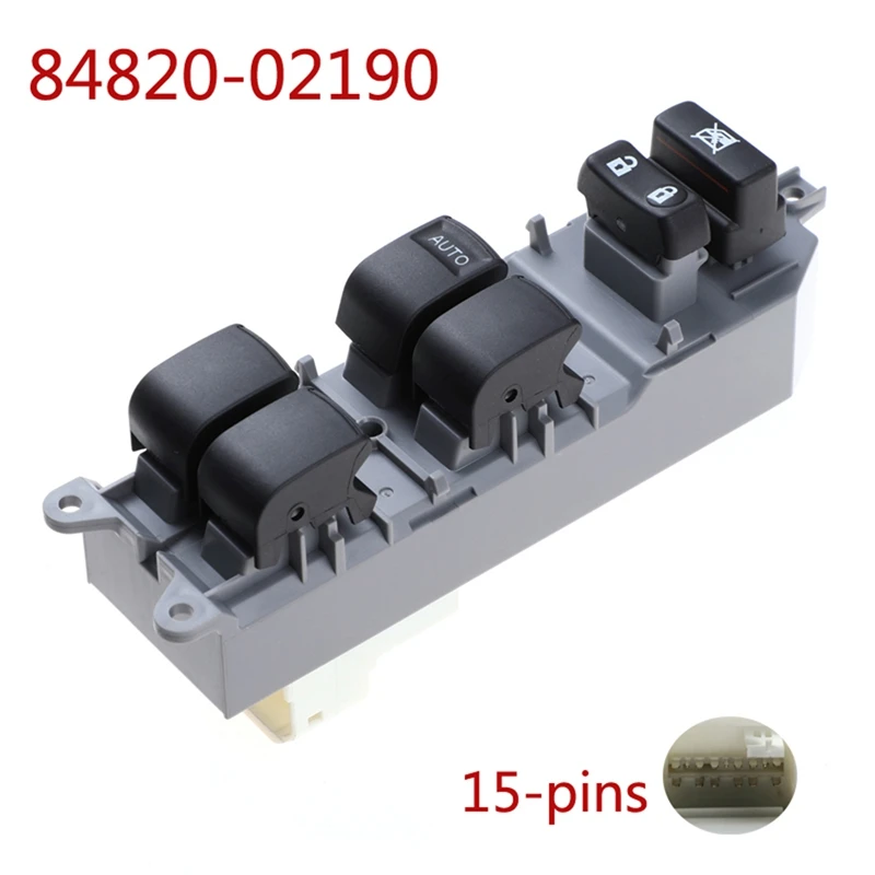 

New 84820-02190 Electric Window Master Control Switch For Toyota Corolla Yaris 2007-2014 8482002190 84820-06100