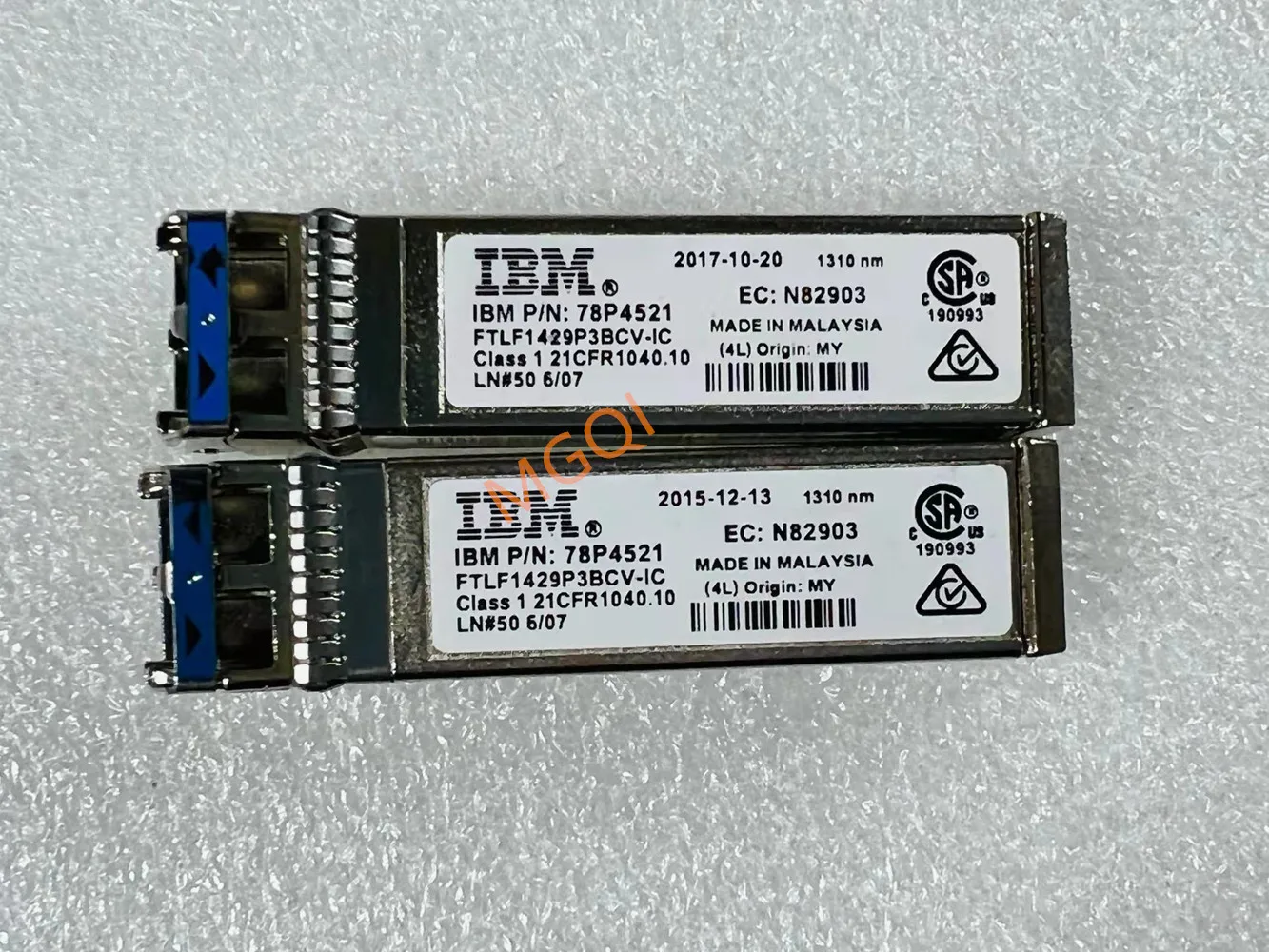 IBM 16G SFP fiber adapter/FTLF1429P3BCV-IC/78P4521/N82903 ibm 16g 1310nm 10km sfp/ibm sfp/16gb Single-mode optical transceiver