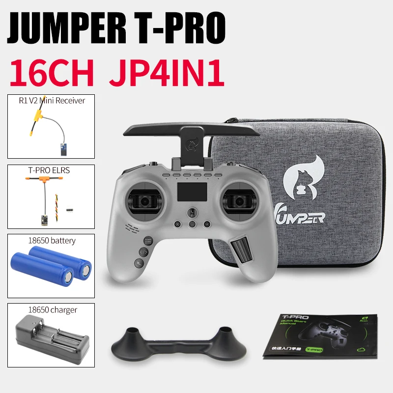 

T-PRO Jumper TPROOpen TX пульт дистанционного управления T-Lite обновленная версия игры Sharp Передатчик Датчик Холла Gimbals Single RF JP4IN1