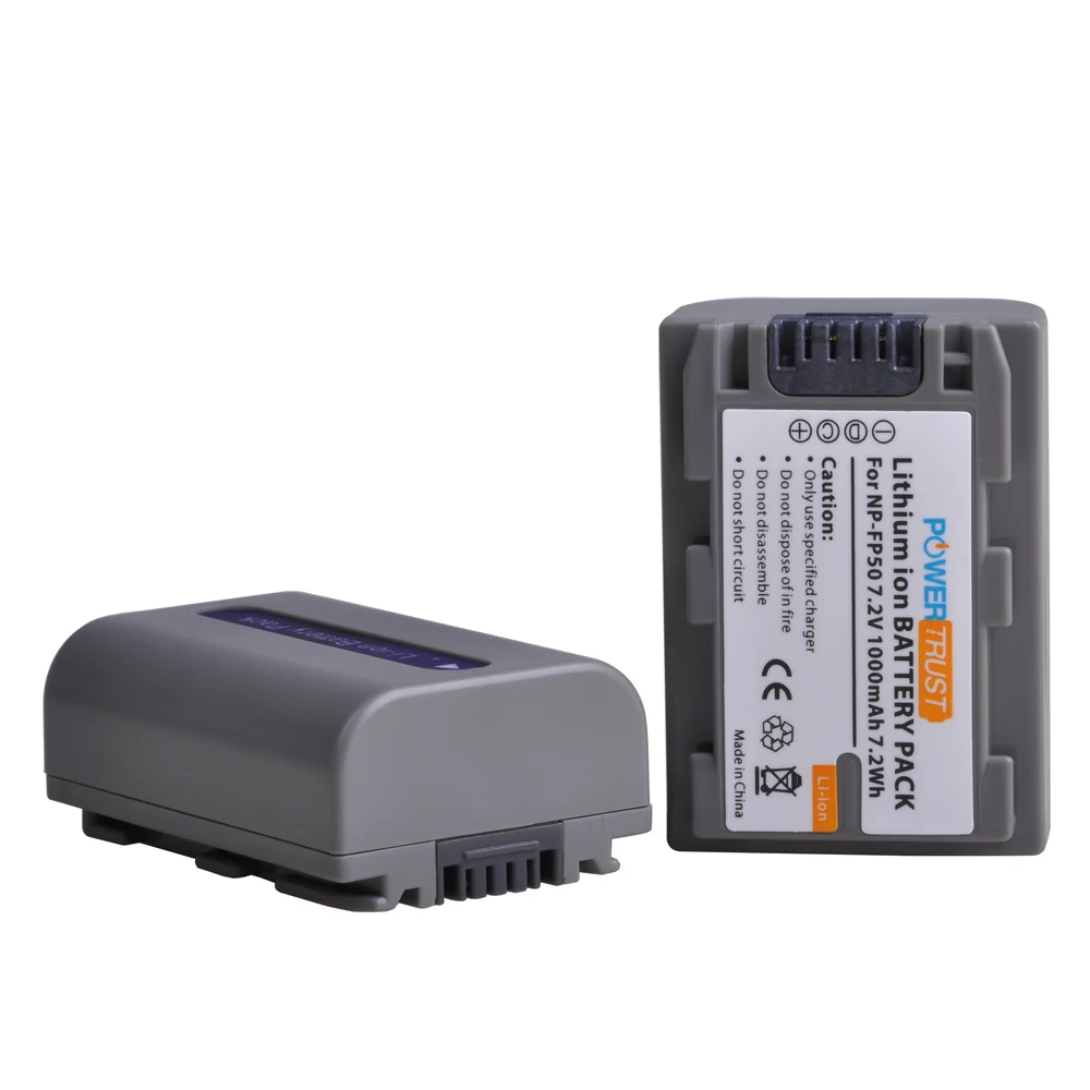 Аккумулятор 1000 мАч NPFP50 NP FP50 NP-FP50 для Sony DVD103 DVD105 DVD202 DVD203 DVD403 DVD404 DVD405 DVD205 DCR-SX40 SX40r SX41 (art.: 3920daeb525e2) - 3920daeb525e2