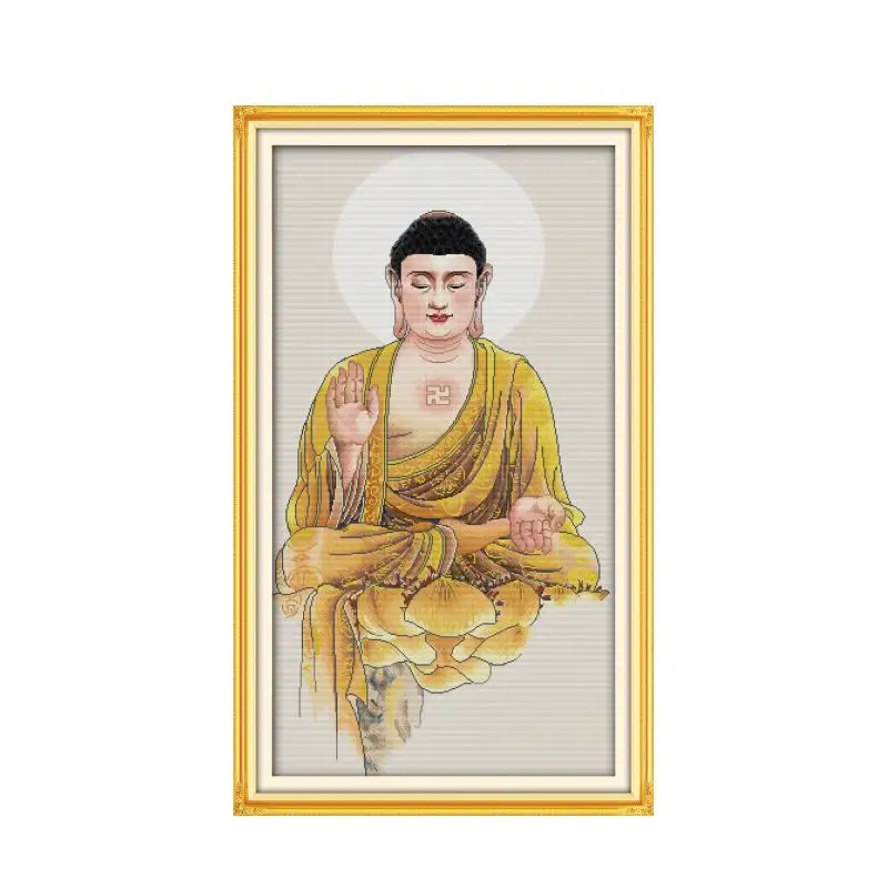 

Набор для вышивки крестиком Buddha 2, 14 карат, 11 карат
