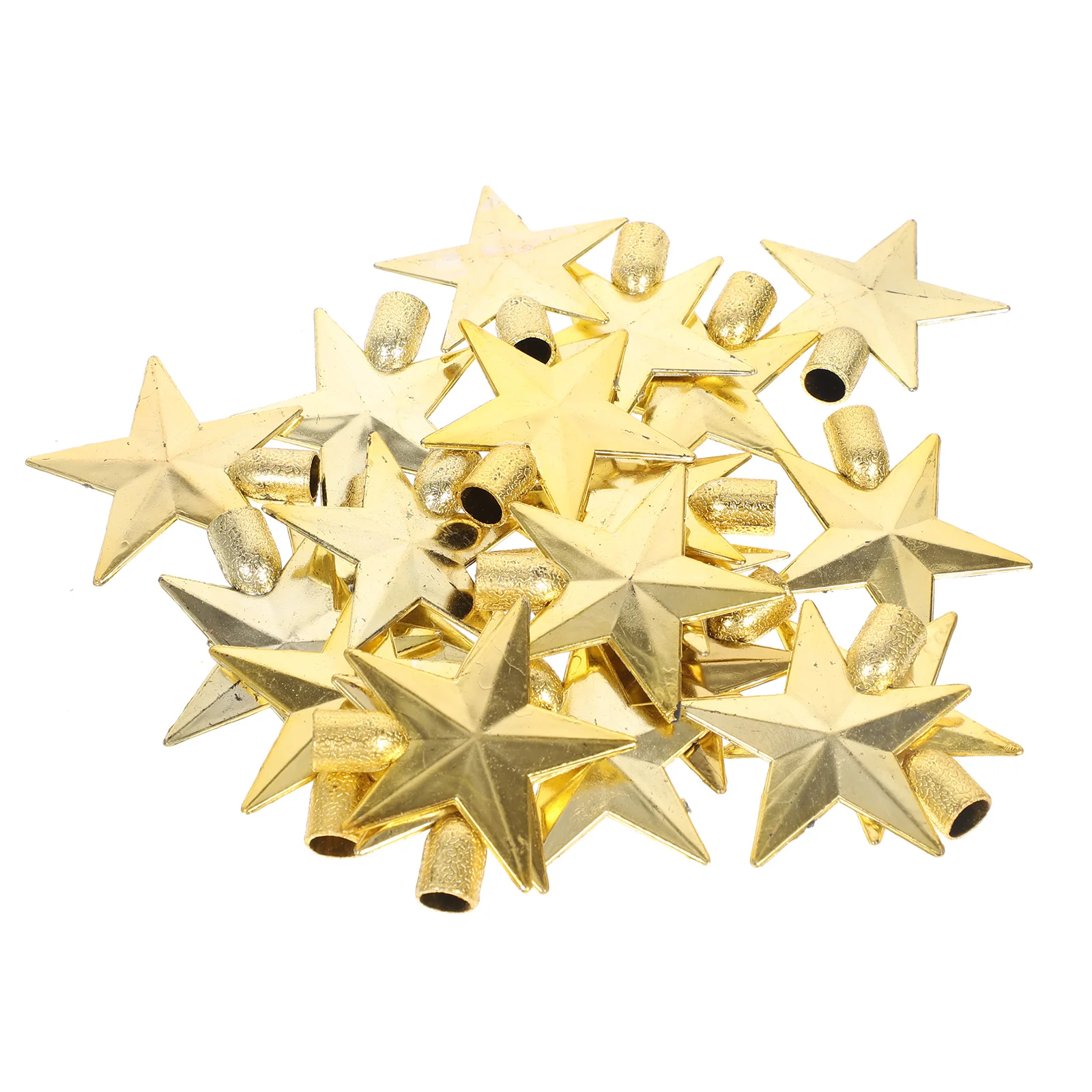 

Christmas Star Tree Toppers Mini Glittered Star Tree Topper Xmas Treetop Shatterproof Star Ornament Holiday Christmas Tree