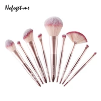 nofogetme makeup brushes set for women cosmetic foundation powder blush eyeshadow kabuki blending make up brush beauty tools