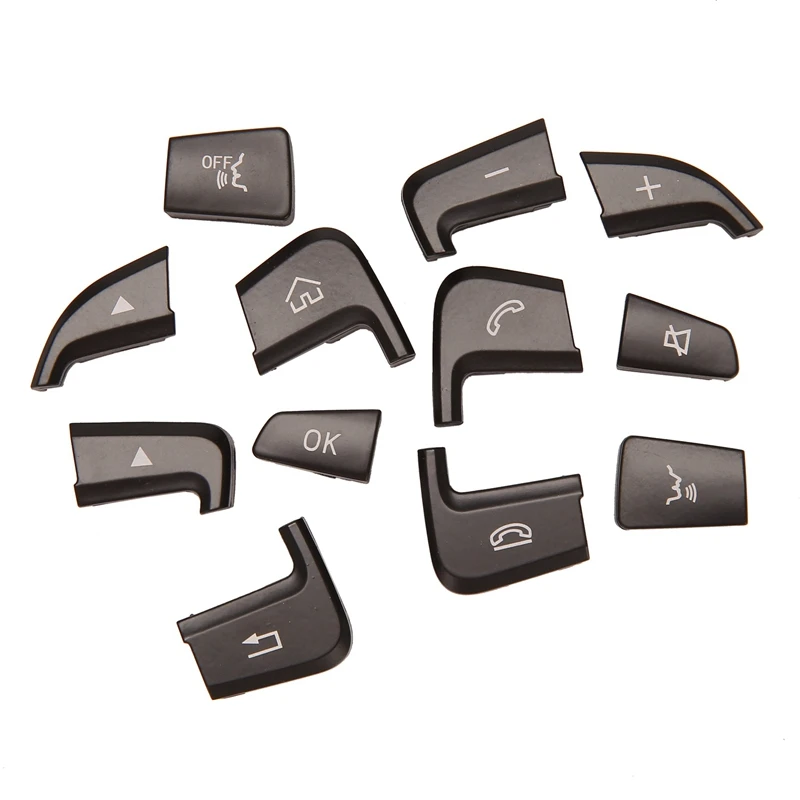 

Multi-Function Steering Wheel Button Cover Steering Wheel Switch Button for Mercedes-Benz C-Class W205 GLC-Class W253