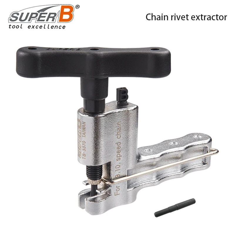 

Super B TB-3370 Bicycle Chain Rivet Extractor For 8/9/10 Speed Chains Easy To Install/Release Bike Chain Cycling Tools