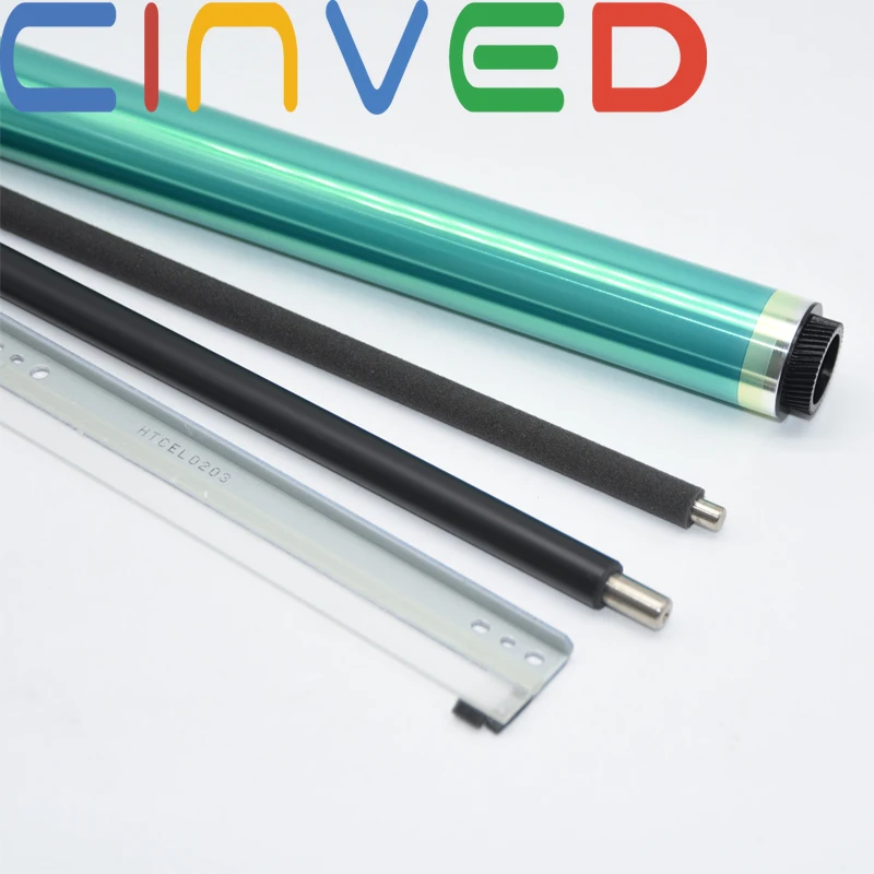 

1Set X New high quality C258 OPC Drum+Cleaning Blade+Charge Cleaning Roller+PCR Roller For Konica Minolta C258 C308 C368